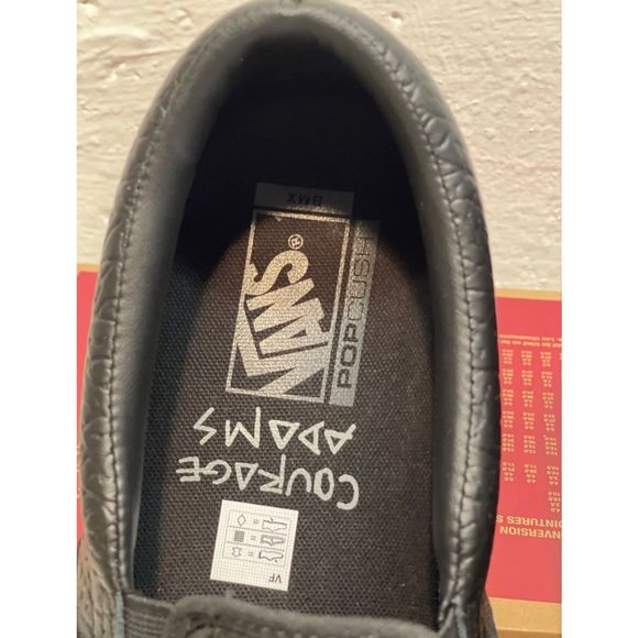 Vans Slip On Sneakers BMX Courage Adam’s Men’s Size 11.5 Black New - Picture 7 of 11